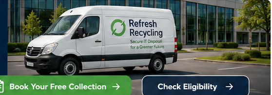 Clearcycle IT secure collection van